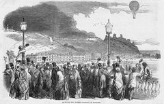 Flight of the Balloon Victoria 1851